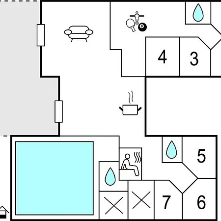 Aqua 242 別荘 クラーコー・アム・ゼー